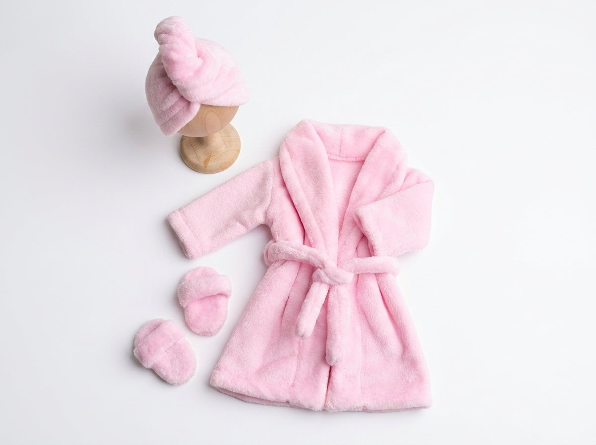 Baby Spa Bathrobe Set | Soft & Comfortable Kids Wear
